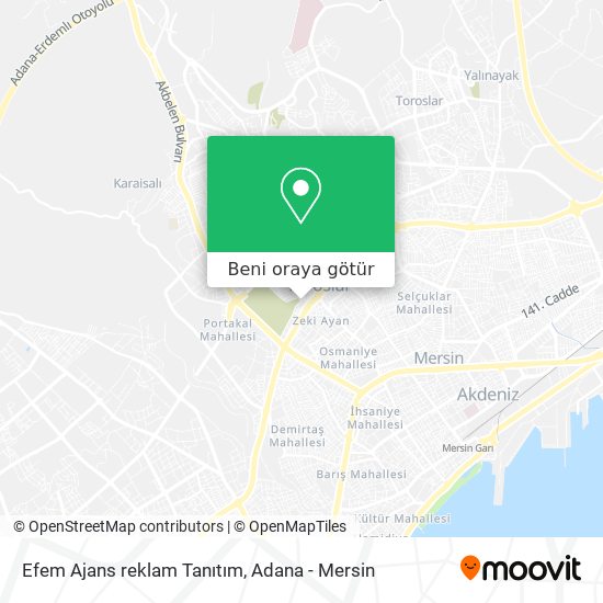 Efem Ajans reklam Tanıtım harita