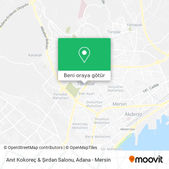 Anıt Kokoreç & Şırdan Salonu harita
