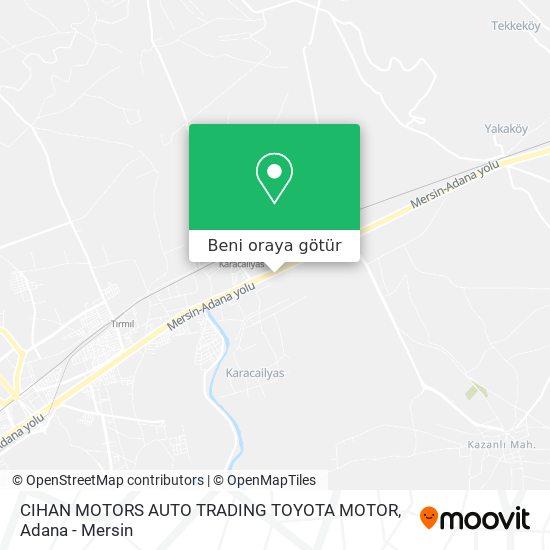 CIHAN MOTORS AUTO TRADING TOYOTA MOTOR harita