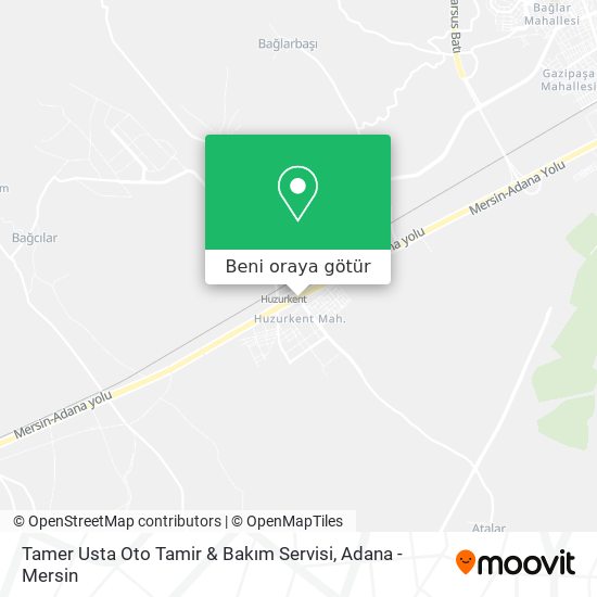 Tamer Usta Oto Tamir & Bakım Servisi harita