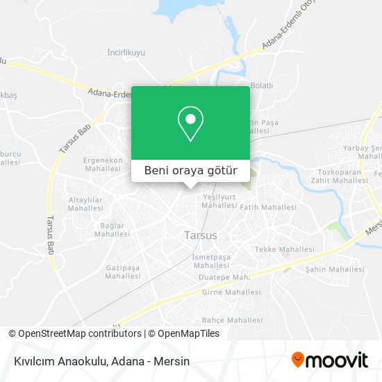 Kıvılcım Anaokulu harita