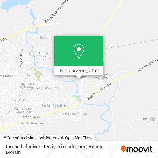 tarsus belediyesi fen işleri müdürlüğü harita