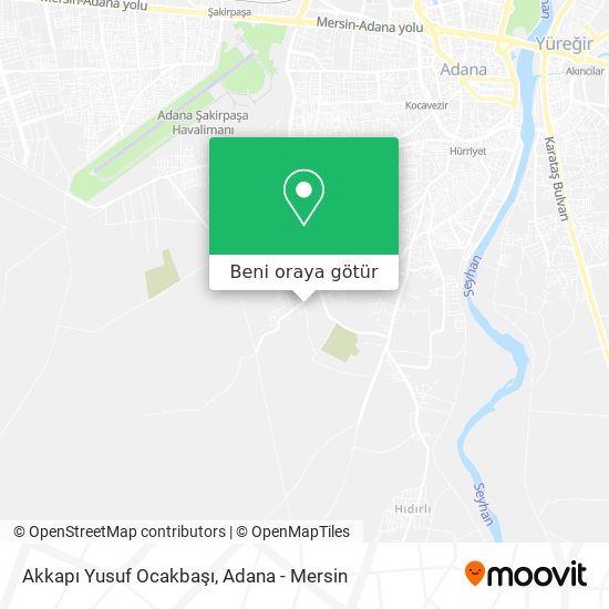 Akkapı Yusuf Ocakbaşı harita