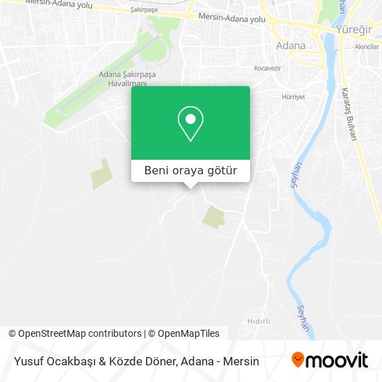 Yusuf Ocakbaşı & Közde Döner harita