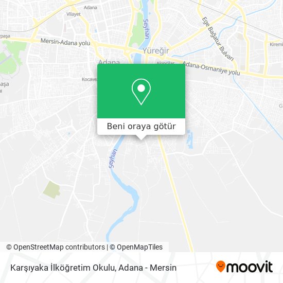 Karşıyaka İlköğretim Okulu harita