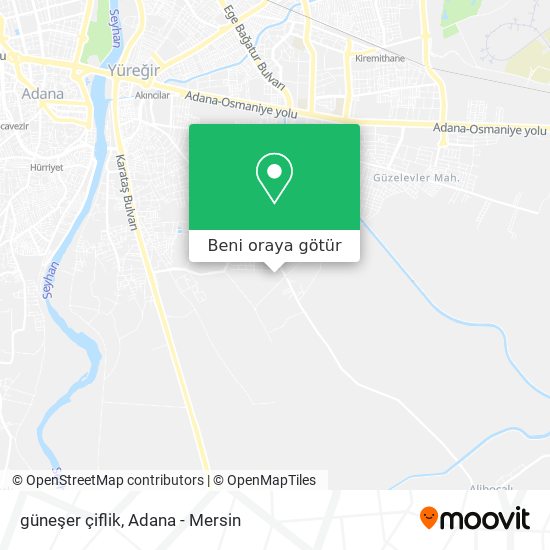 güneşer çiflik harita