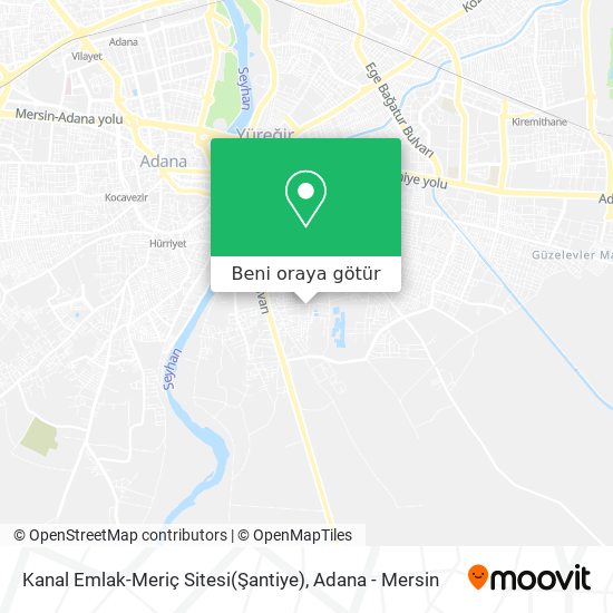 Kanal Emlak-Meriç Sitesi(Şantiye) harita