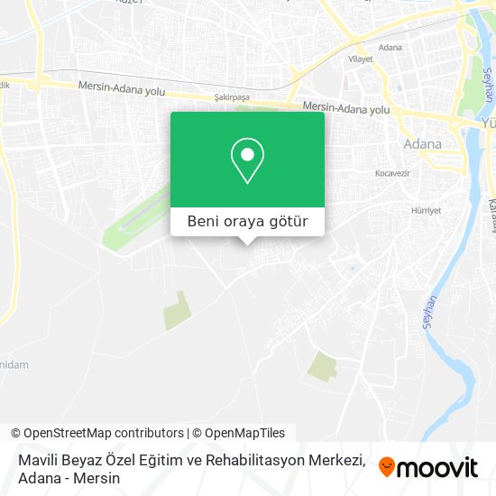 Mavili Beyaz Özel Eğitim ve Rehabilitasyon Merkezi harita