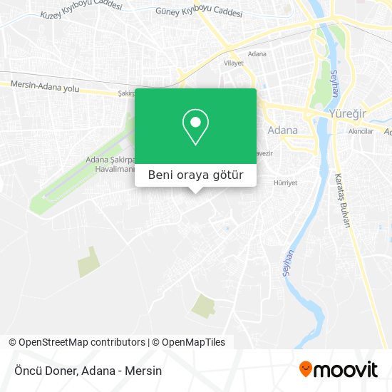 Öncü Doner harita