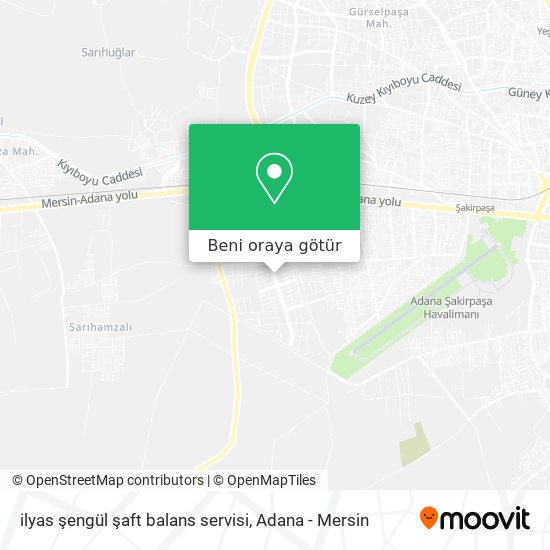 ilyas şengül şaft balans servisi harita