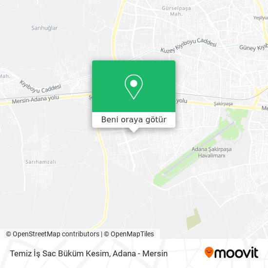 Temiz İş Sac Büküm Kesim harita
