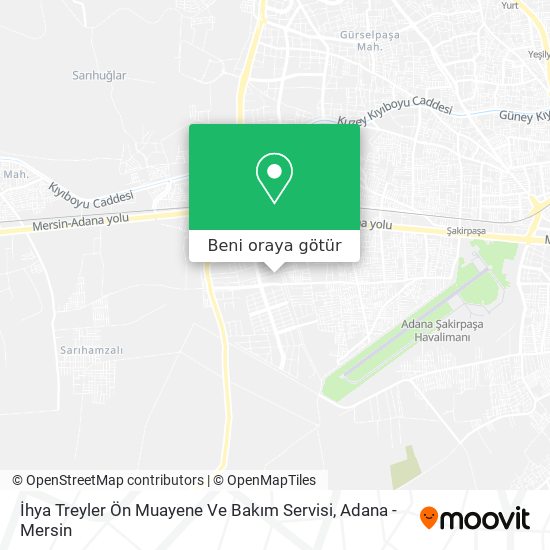 İhya Treyler Ön Muayene Ve Bakım Servisi harita