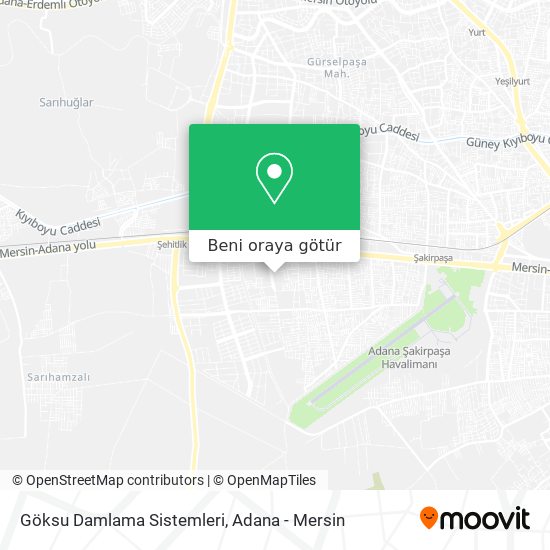 Göksu Damlama Sistemleri harita