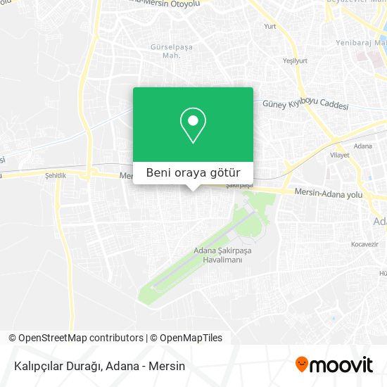 Kalıpçılar Durağı harita