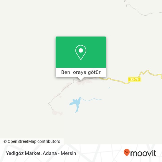 Yedigöz Market harita