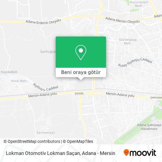 Lokman Otomotiv Lokman Saçan harita