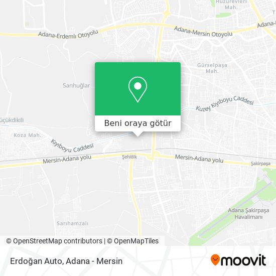 Erdoğan Auto harita