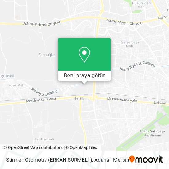 Sürmeli Otomotiv  (ERKAN SÜRMELİ ) harita