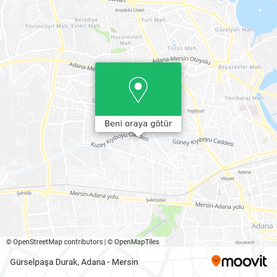 Gürselpaşa Durak harita