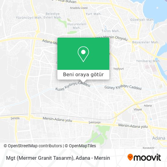 Mgt (Mermer Granit Tasarım) harita
