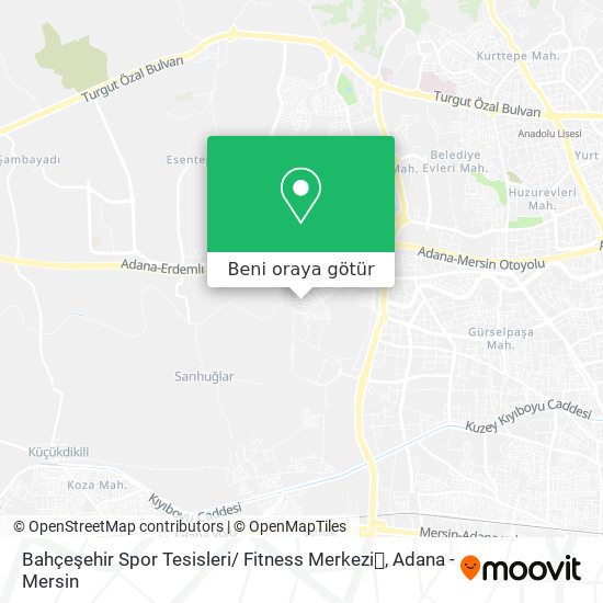 Bahçeşehir Spor Tesisleri/ Fitness Merkezi🏀 harita