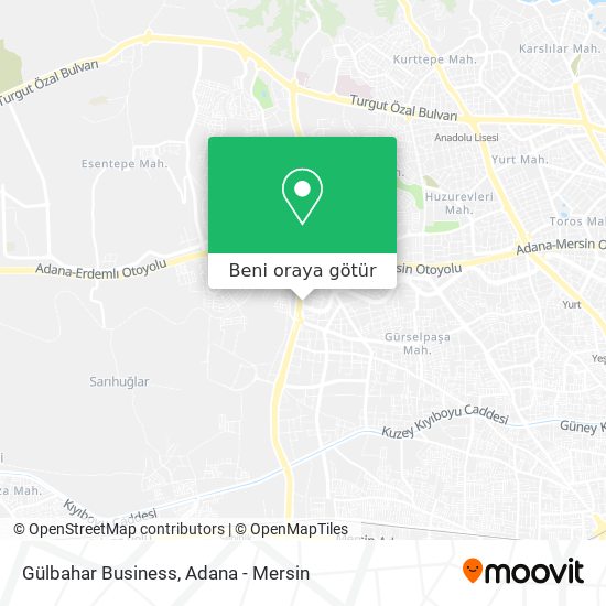 Gülbahar Business harita