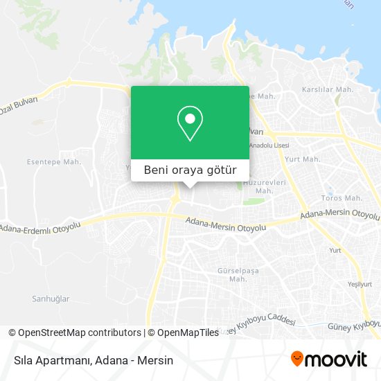 Sıla Apartmanı harita