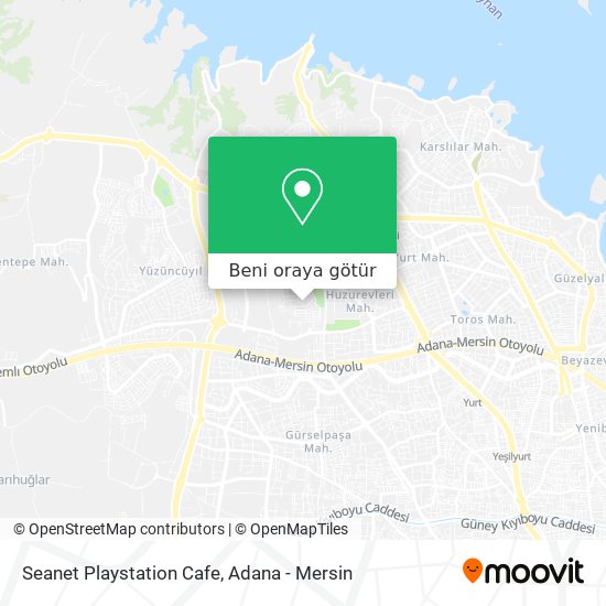 Seanet Playstation Cafe harita