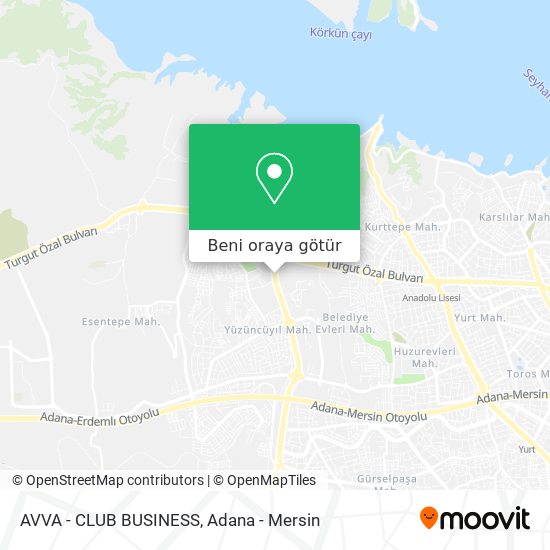 AVVA - CLUB BUSINESS harita