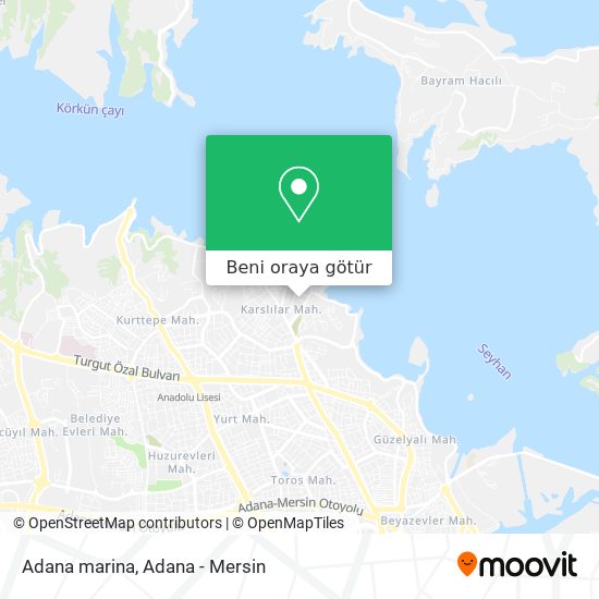 Adana marina harita
