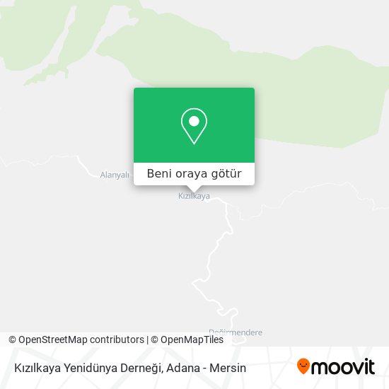 Kızılkaya Yenidünya Derneği harita