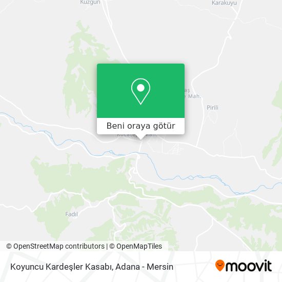 Koyuncu Kardeşler Kasabı harita