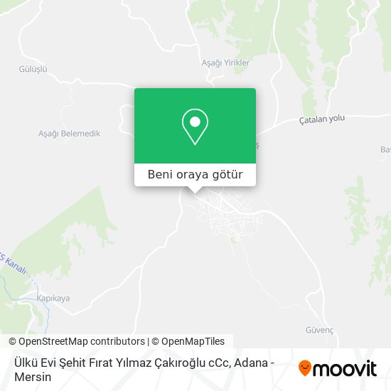 Ülkü Evi Şehit Fırat Yılmaz Çakıroğlu cCc harita