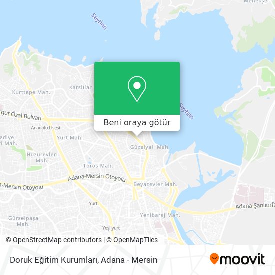 Doruk Eğitim Kurumları harita