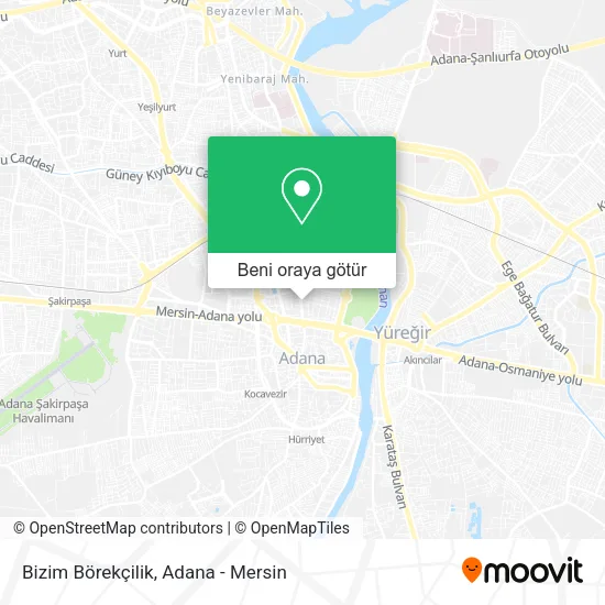 Bizim Börekçilik harita