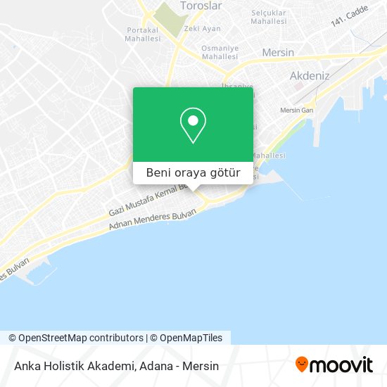 Anka Holistik Akademi harita