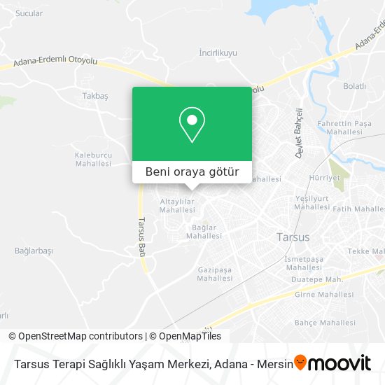Tarsus Terapi Sağlıklı Yaşam Merkezi harita