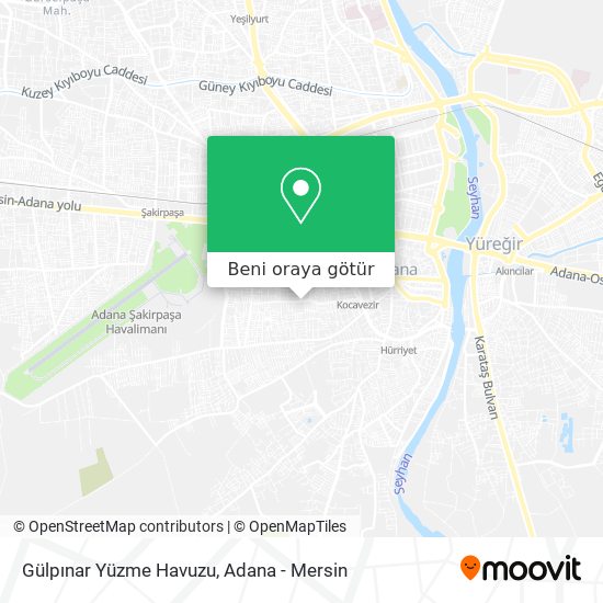 Gülpınar Yüzme Havuzu harita