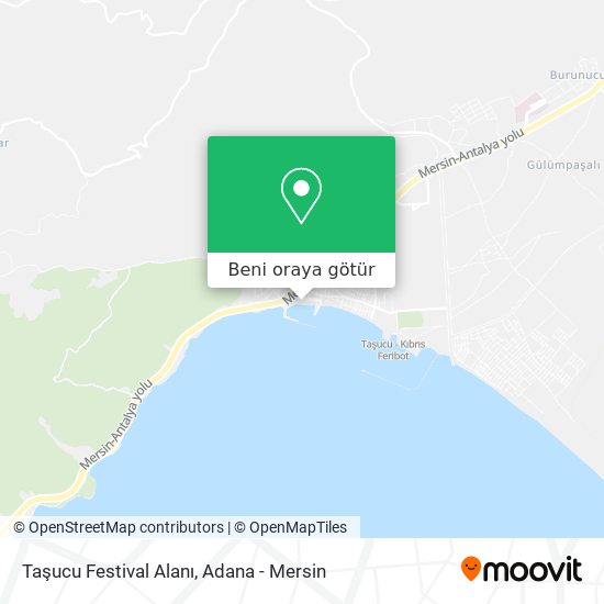 Taşucu Festival Alanı harita