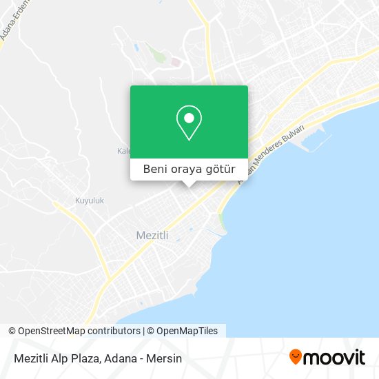 Mezitli Alp Plaza harita