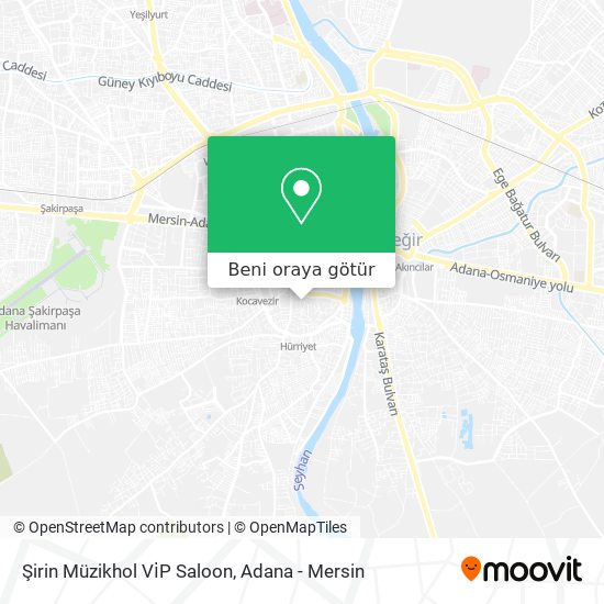 Şirin Müzikhol Vi̇P Saloon harita