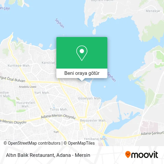 Altın Balık Restaurant harita