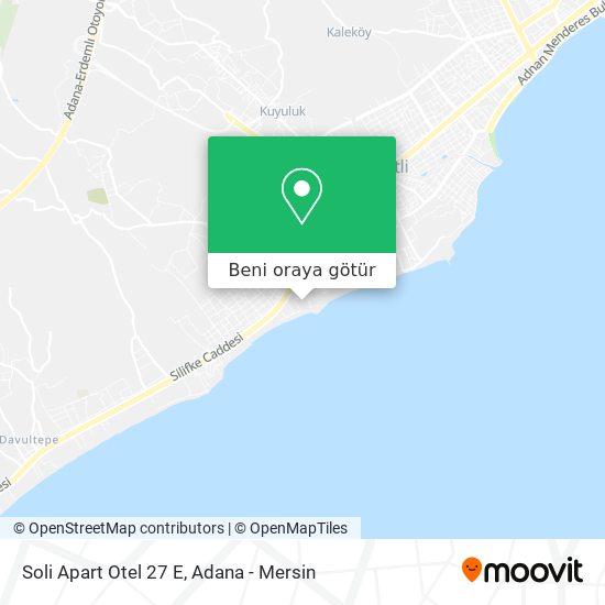 Soli Apart Otel 27 E harita