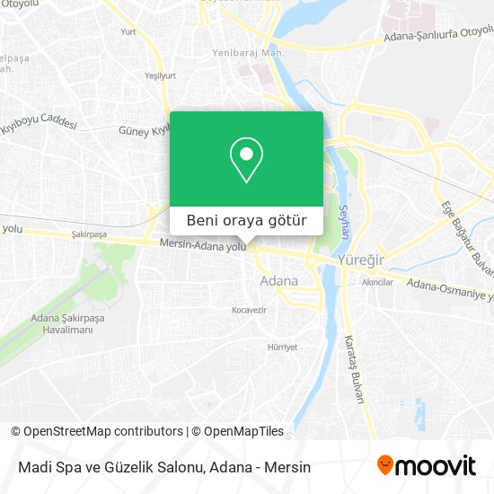 Madi Spa ve Güzelik Salonu harita