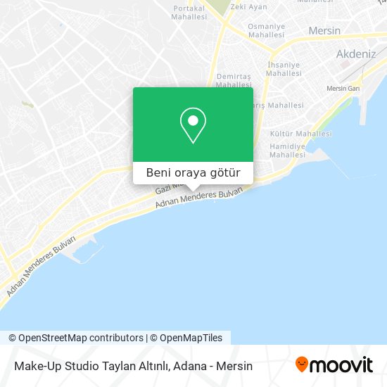 Make-Up Studio Taylan Altınlı harita