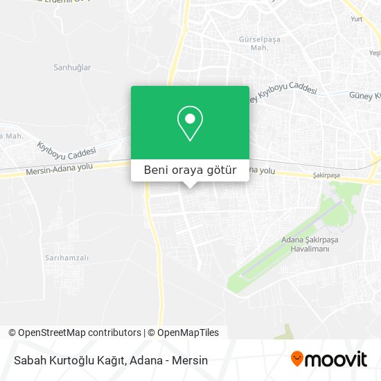 Sabah Kurtoğlu Kağıt harita