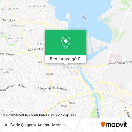 Ali Göde Şalgamı harita