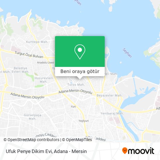Ufuk Penye Dikim Evi harita