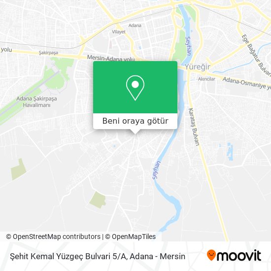 Şehit Kemal Yüzgeç Bulvari 5/A harita