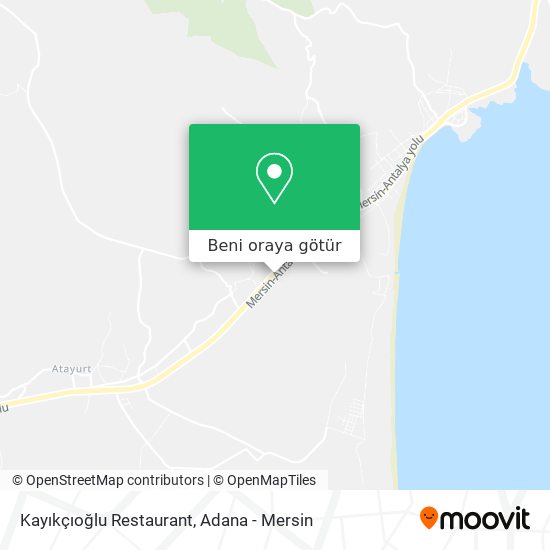 Kayıkçıoğlu Restaurant harita